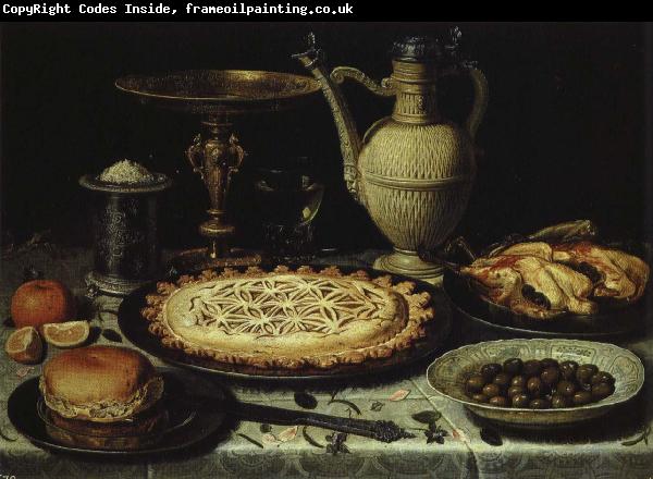PEETERS, Clara bord med paj,vit och oliver